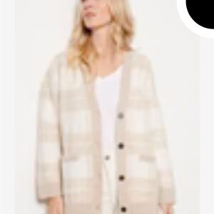 Rails Runi Beige Plaid Women's Cardigan